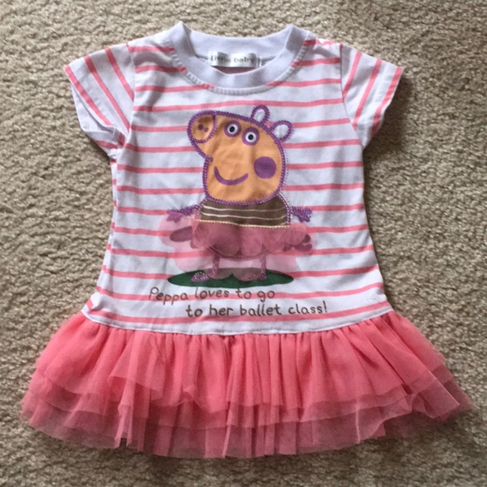 Peppa Pig ballet tutu dress/top